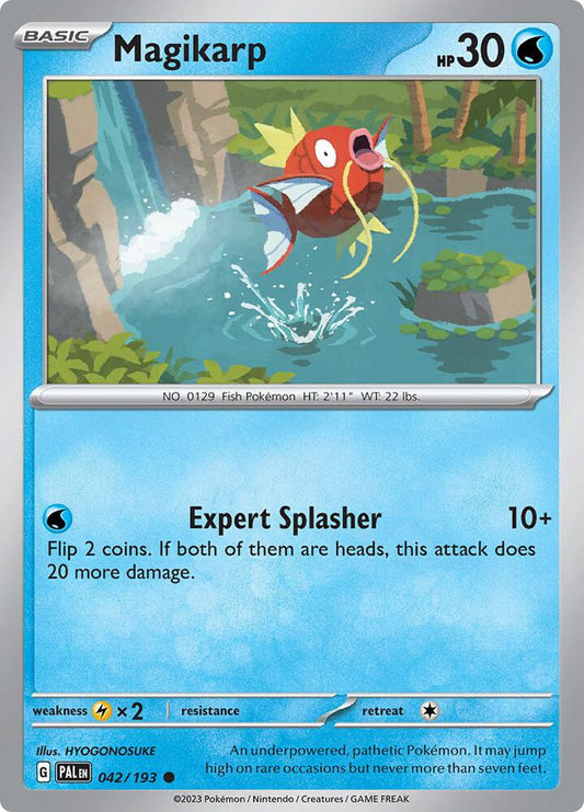 Pokemon Magikarp 42/193 Paldea Evolved