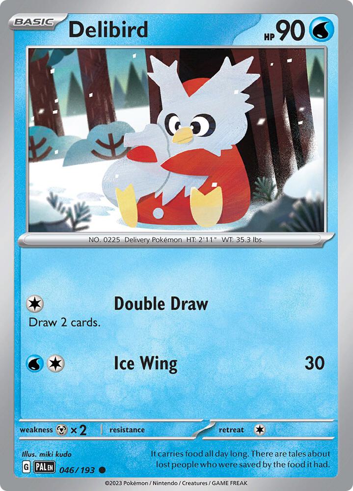 Pokemon Delibird 46/193 Paldea Evolved