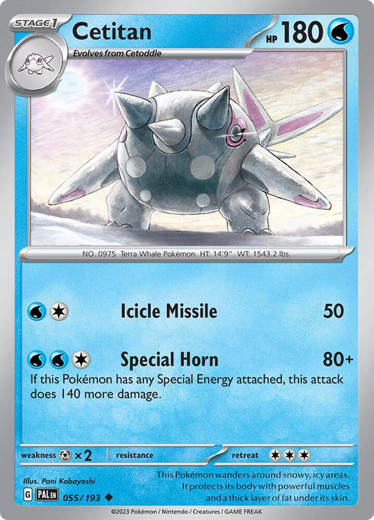 Pokemon Cetitan 55/193 Paldea Evolved