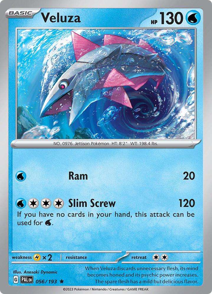 Pokemon Veluza 56/193 Paldea Evolved
