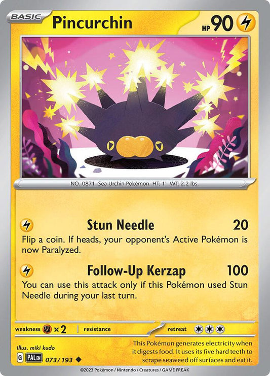 Pokemon Pincurchin 73/193 Paldea Evolved