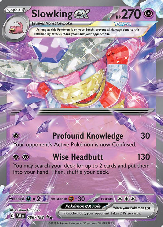 Pokemon Slowking ex 86/193 Paldea Evolved