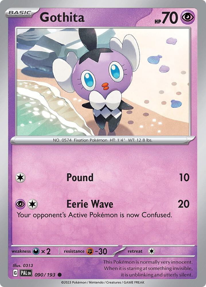 Pokemon Gothita 90/193 Paldea Evolved