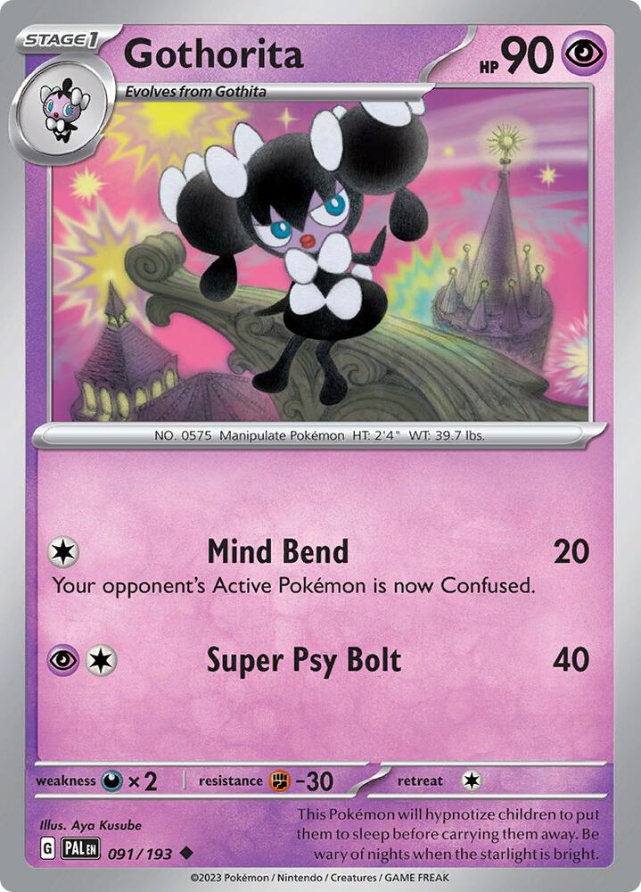Pokemon Gothorita 213/193 Paldea Evolved