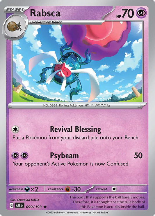 Pokemon Rabsca 99/193 Paldea Evolved