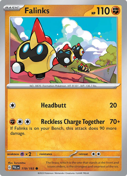 Pokemon Falinks 119/193 Paldea Evolved