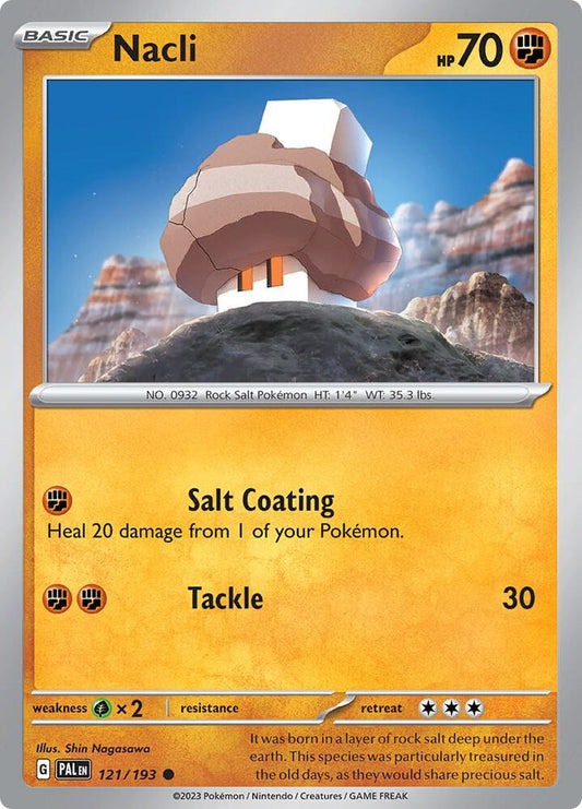 Pokemon Nacli 121/193 Paldea Evolved