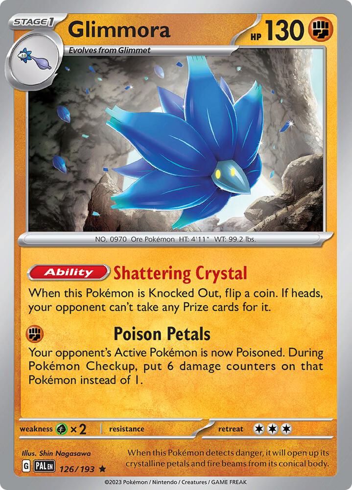 Pokemon Glimmora 126/193 Paldea Evolved