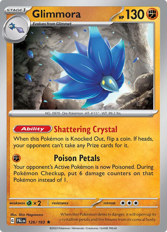 Pokemon Glimmora 126/193 Paldea Evolved