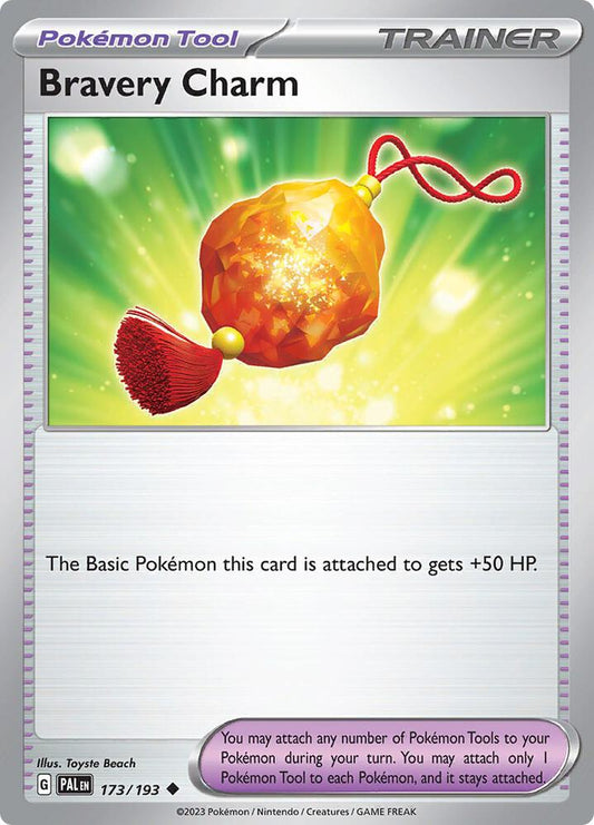 Pokemon Bravery Charm 173/193 Paldea Evolved