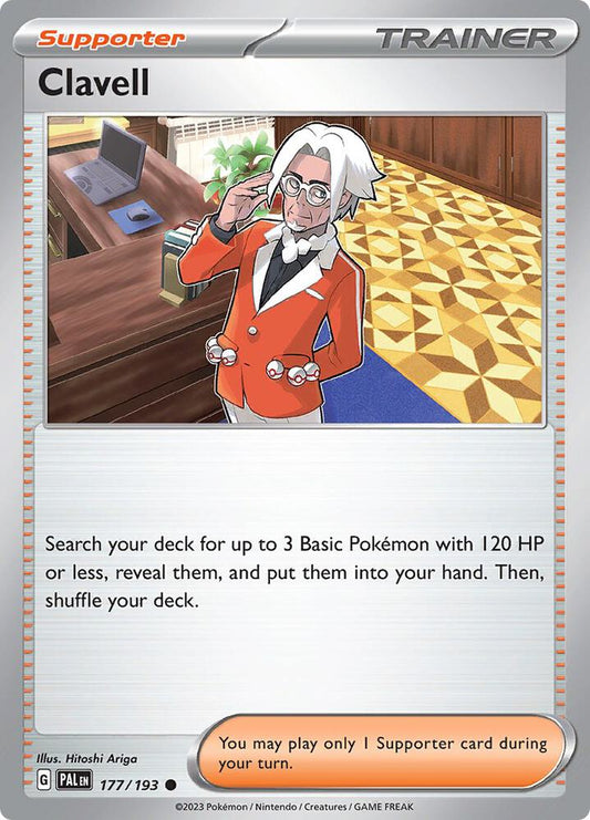 Pokemon Clavell 177/193 Paldea Evolved