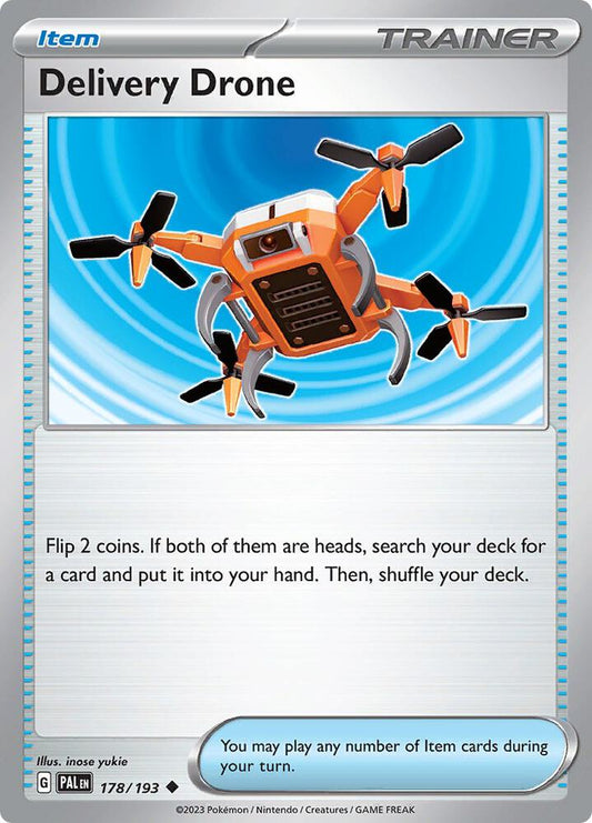 Pokemon Delivery Drone 178/193 Paldea Evolved