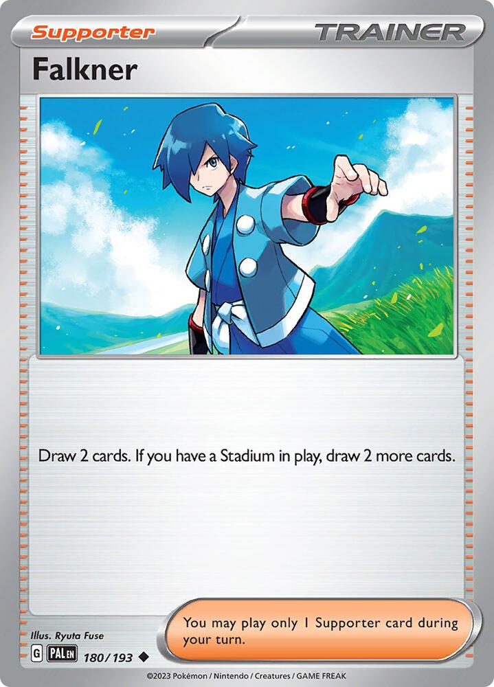 Pokemon Falkner 180/193 Paldea Evolved