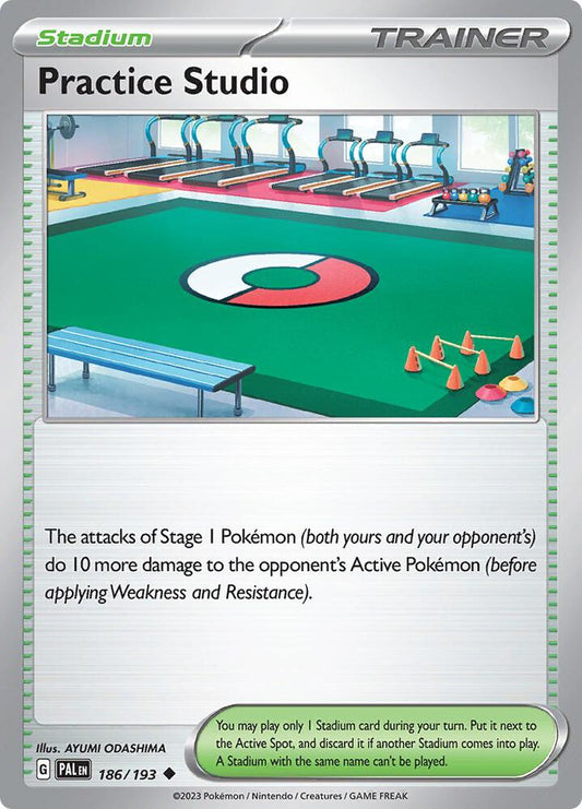 Pokemon Practice Studio 186/193 Paldea Evolved