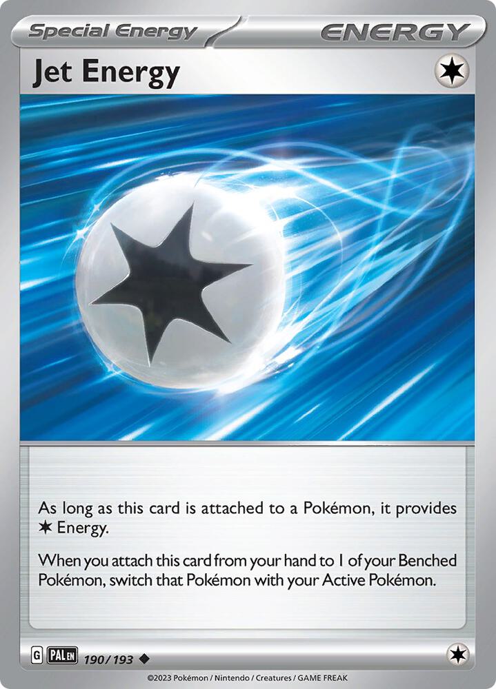 Pokemon Jet Energy 190/193 Paldea Evolved
