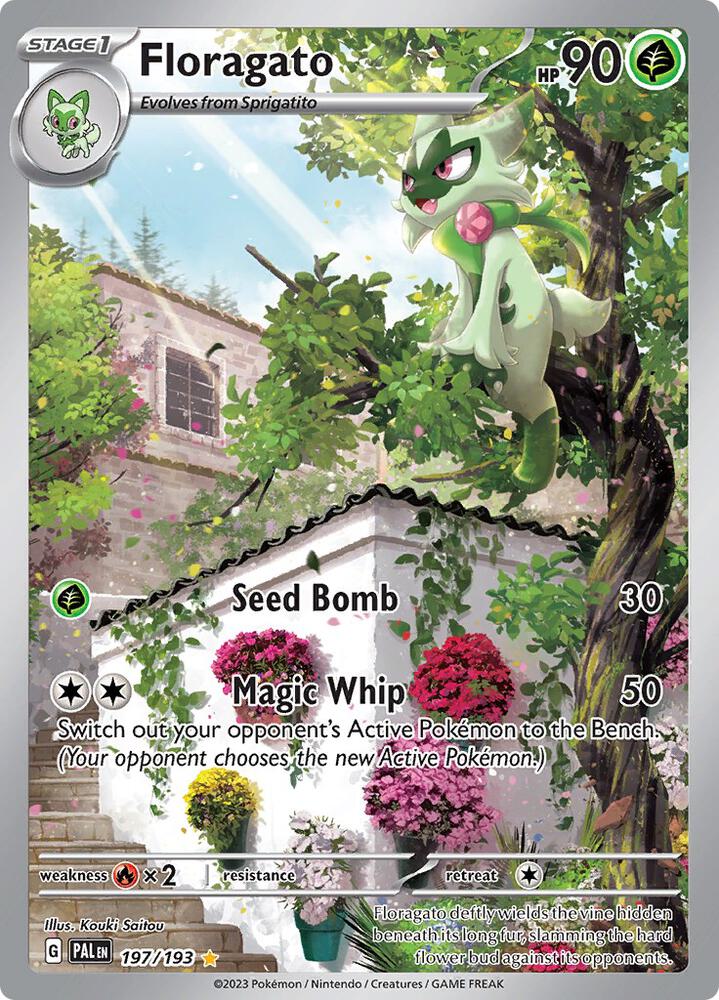 Pokemon Floragato 197/193 Paldea Evolved