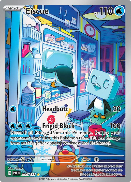 Pokemon Eiscue 205/193 Paldea Evolved