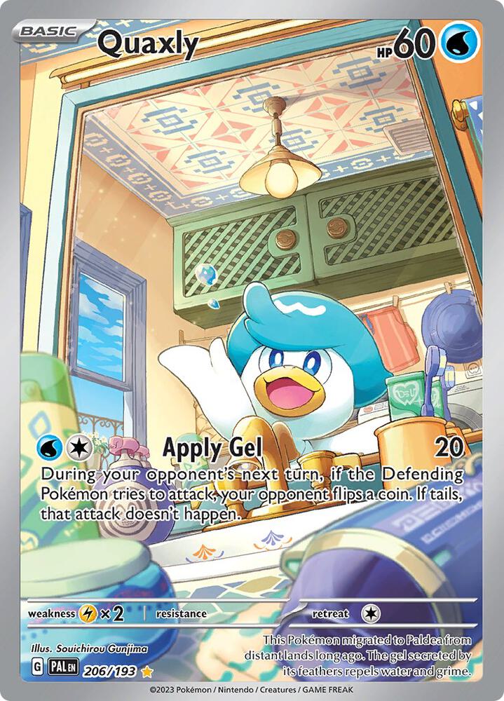 Pokemon Quaxly 206/193 Paldea Evolved