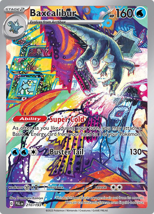 Pokemon Baxcalibur 210/193 Paldea Evolved
