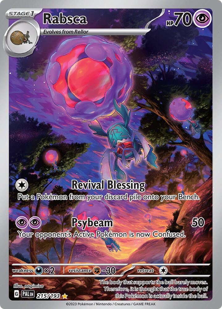 Pokemon Rabsca 215/193 Paldea Evolved