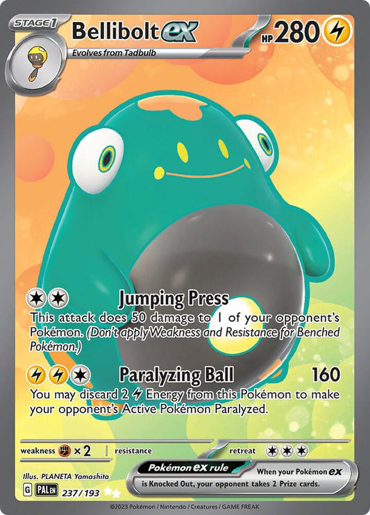 Pokemon Bellibolt ex 237/193 Paldea Evolved