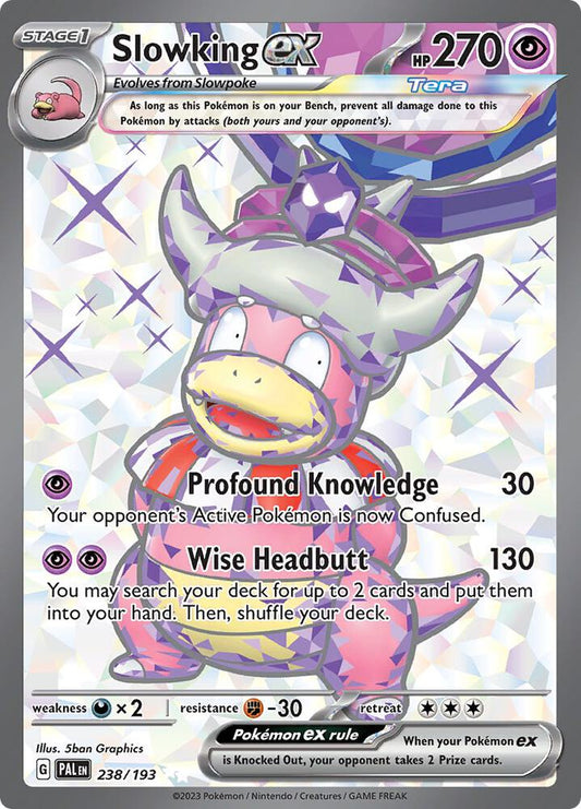 Pokemon Slowking ex 238/193 Paldea Evolved