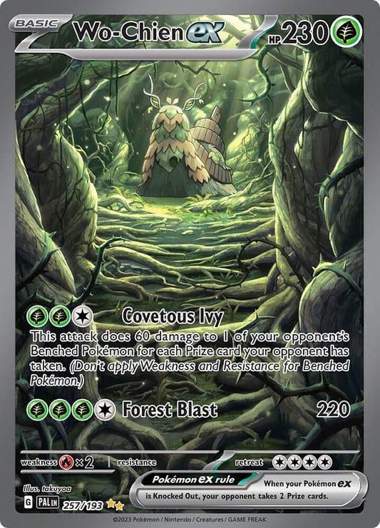Pokemon Wo-Chien ex 257/193 Paldea Evolved