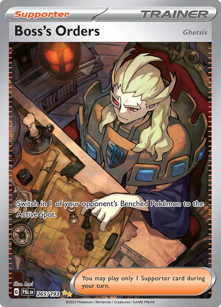 Pokemon Boss's Orders 265/193 Paldea Evolved