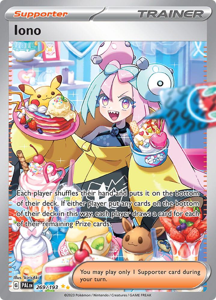 Pokemon Iono 269/193 Paldea Evolved