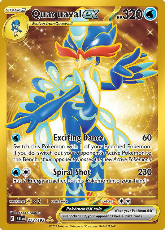 Pokemon Quaquaval ex 273/193 Paldea Evolved