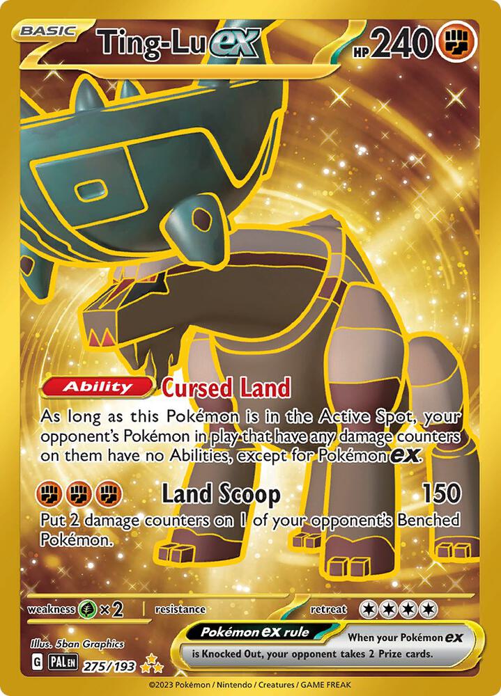 Pokemon Ting-Lu ex 275/193 Paldea Evolved