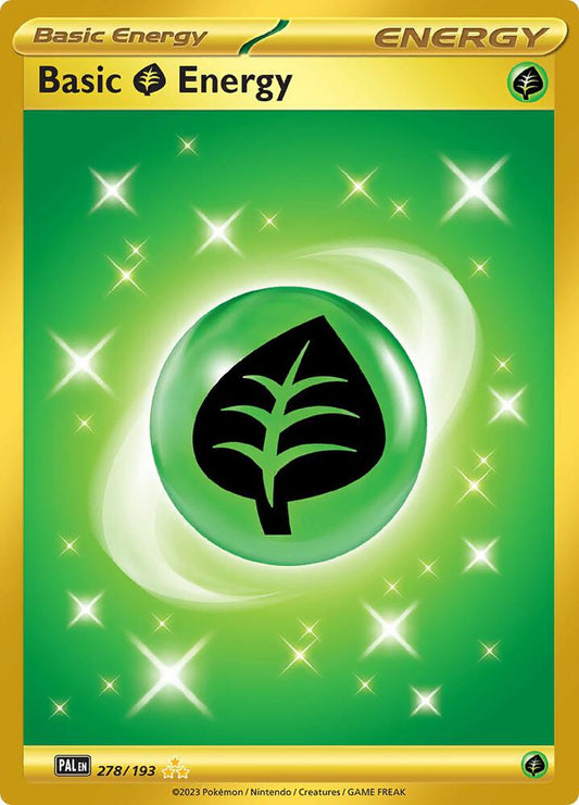 Pokemon Basic Grass Energy 278/193 Paldea Evolved