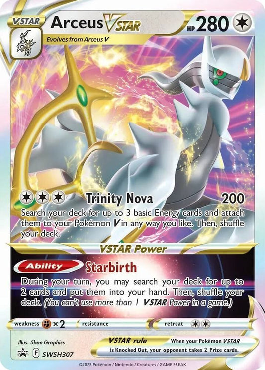 Pokemon Arceus VSTAR SWSH307 SWSH Black Star Promos