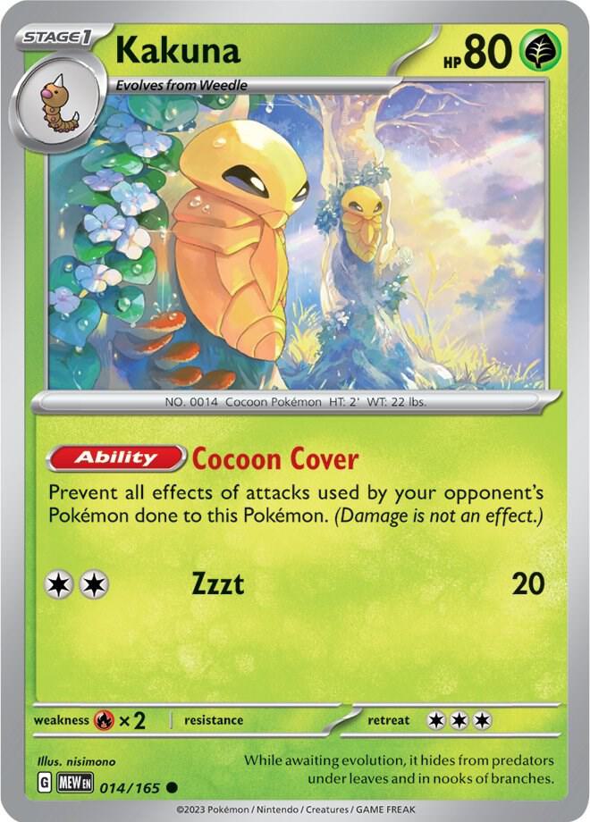 Pokemon Kakuna 14/165 151