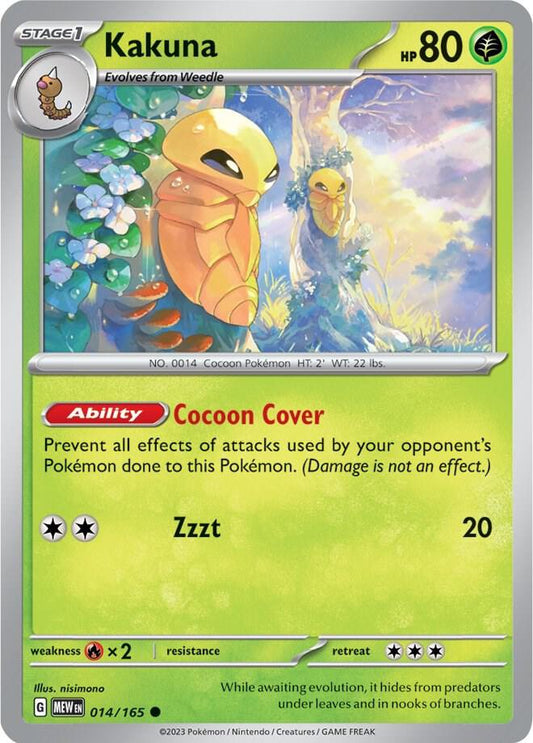 Pokemon Kakuna 14/165 151