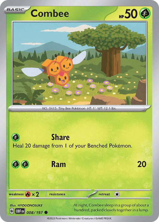 Pokemon Combee 8/197 Obsidian Flames