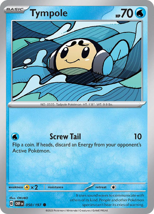Pokemon Tympole 50/197 Obsidian Flames