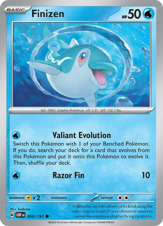 Pokemon Finizen 60/197 Obsidian Flames