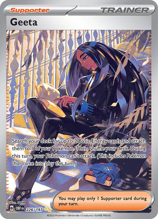 Pokemon Geeta 226/197 Obsidian Flames