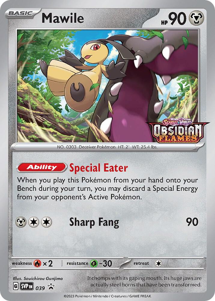 Pokemon Mawile 39 SVP Black Star Promos