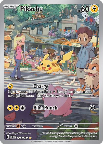 Pokemon Pikachu 173/165 151