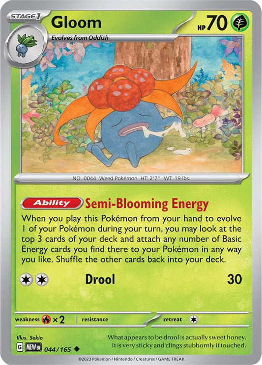 Pokemon Gloom 44/165 151