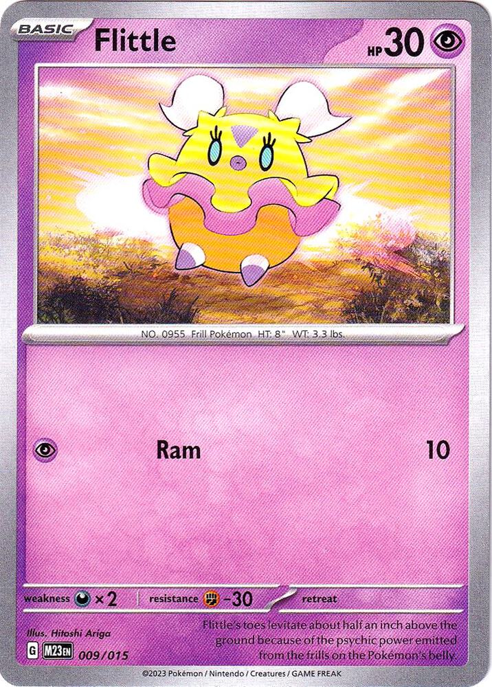 Pokemon Flittle 9/15 McDonald's Collection 2023