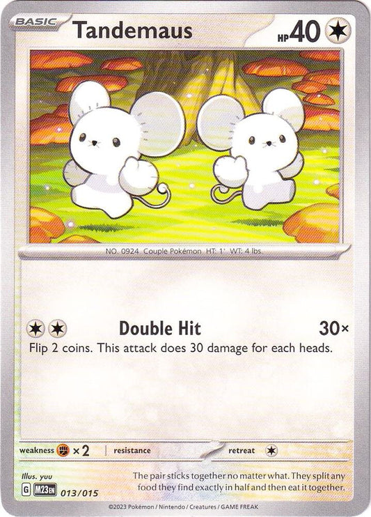 Pokemon Tandemaus 13/15 McDonald's Collection 2023