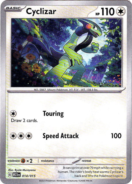 Pokemon Cyclizar 14/15 McDonald's Collection 2023