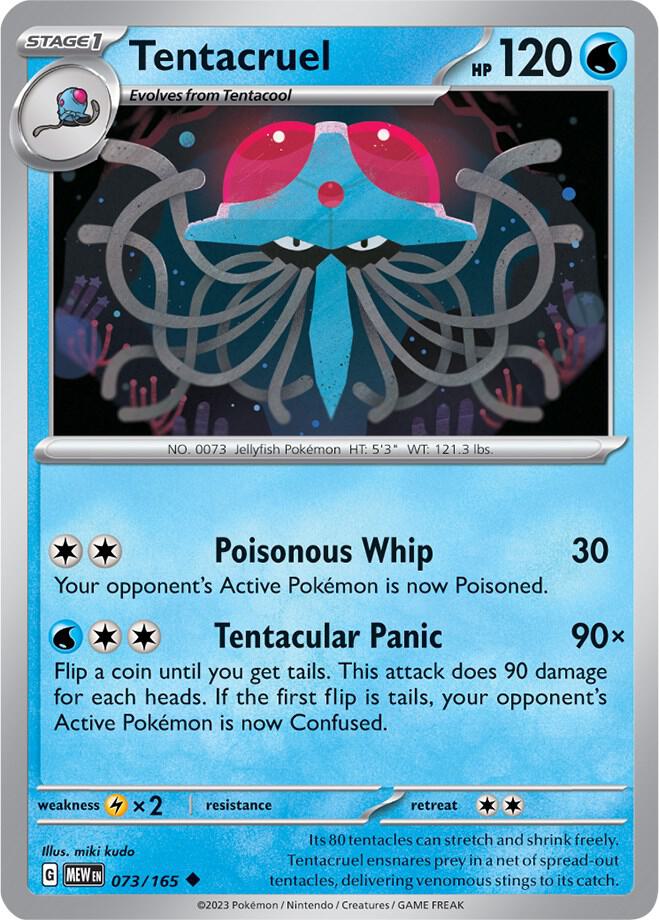 Pokemon Tentacruel 73/165 151