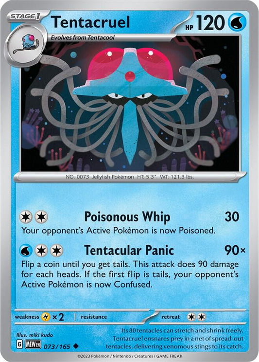 Pokemon Tentacruel 73/165 151