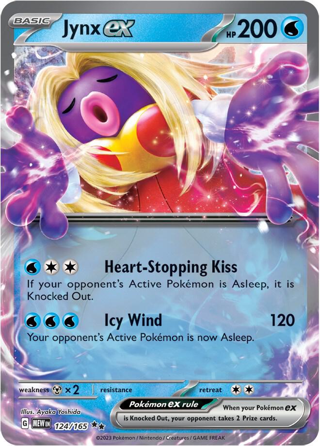 Pokemon Jynx ex 124/165 151