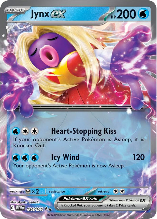 Pokemon Jynx ex 124/165 151