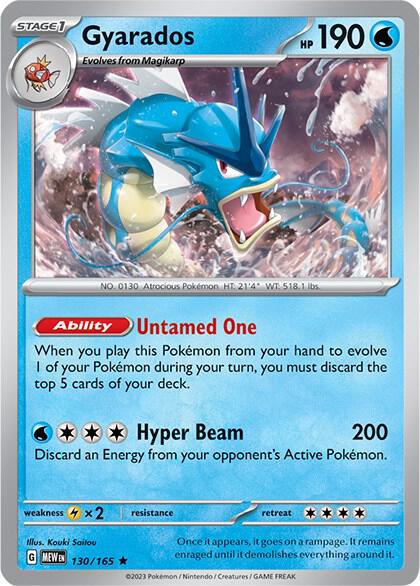 Pokemon Gyarados 130/165 151